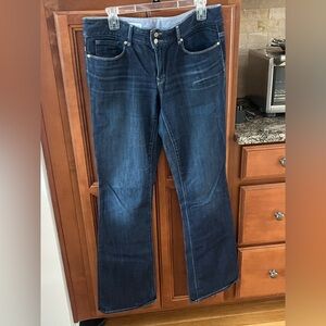 Dark Blue Women's boot cut Gap Jeans